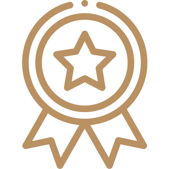 Icono de award certificados