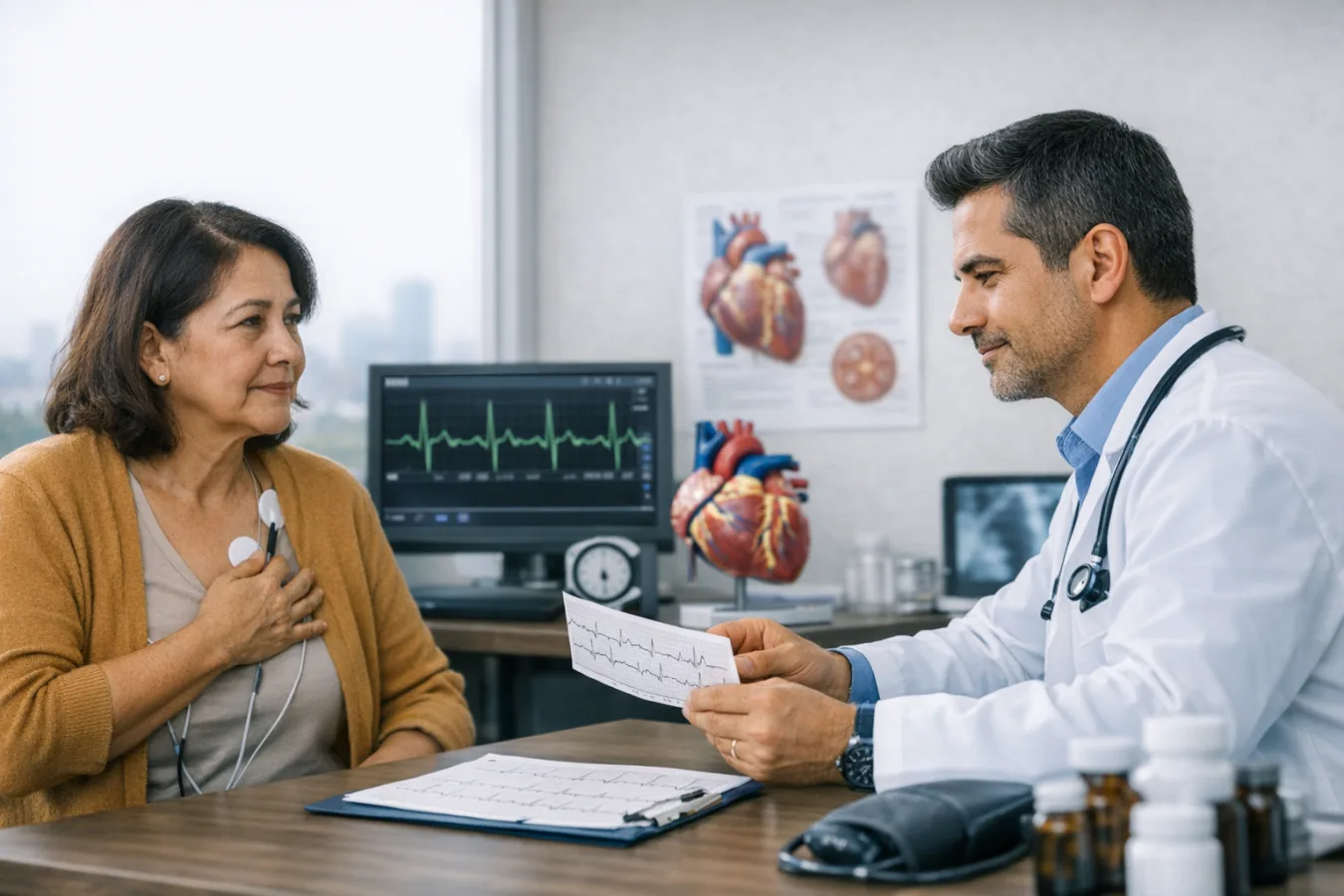 Mareo o desmayos: evaluación cardiológica en Saltillo